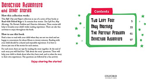 Read with Oxford: Stage 4: Biff, Chip and Kipper: Detective Adventure and Other Stories - The English Bookshop