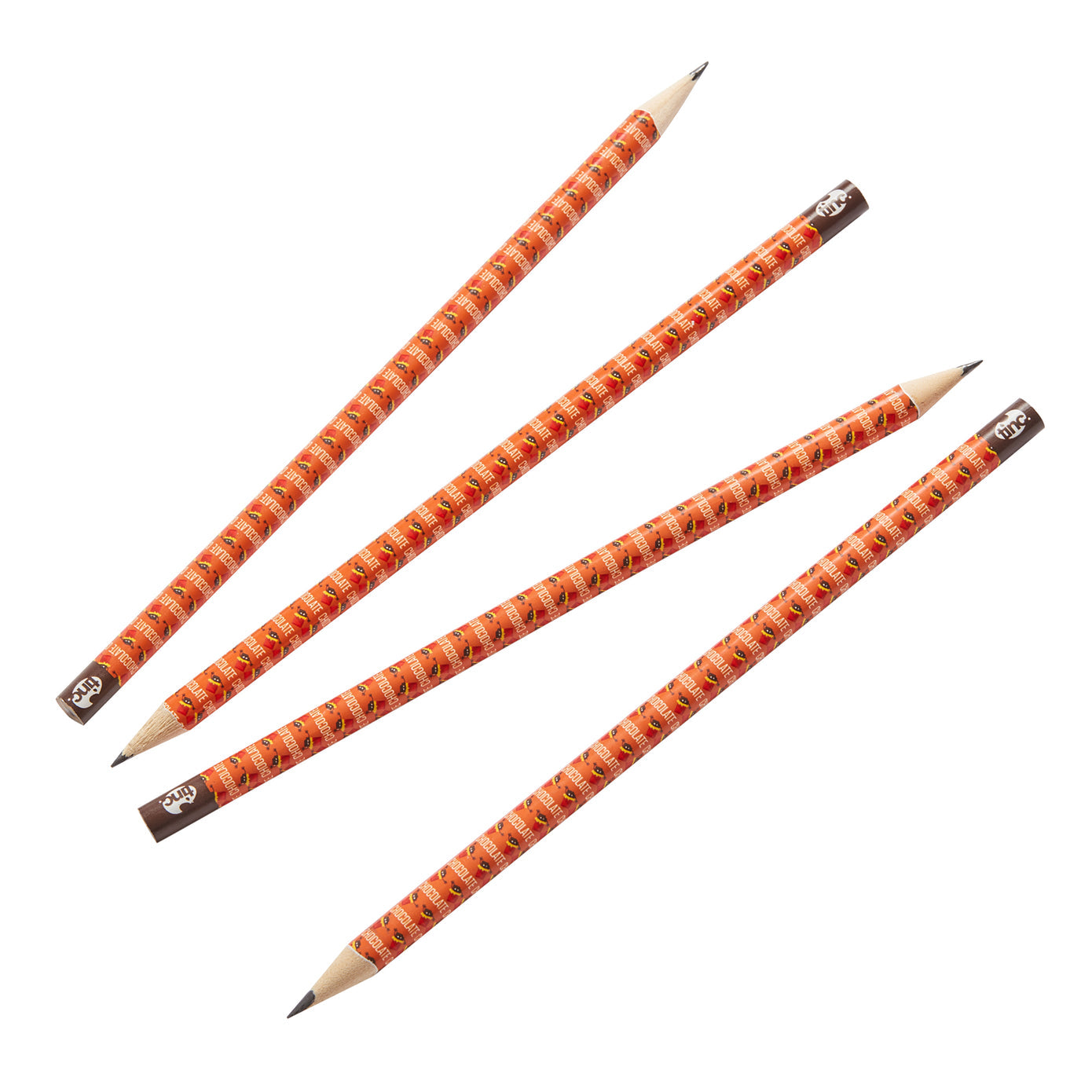 Set of 4 Chocolate Scented Pencils - The English Bookshop Kuwait