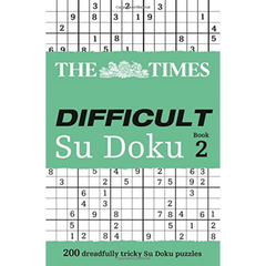 The Times Difficult Sudoku Book 2: 200 Dreadfully Tricky Sudoku Puzzles - The English Bookshop