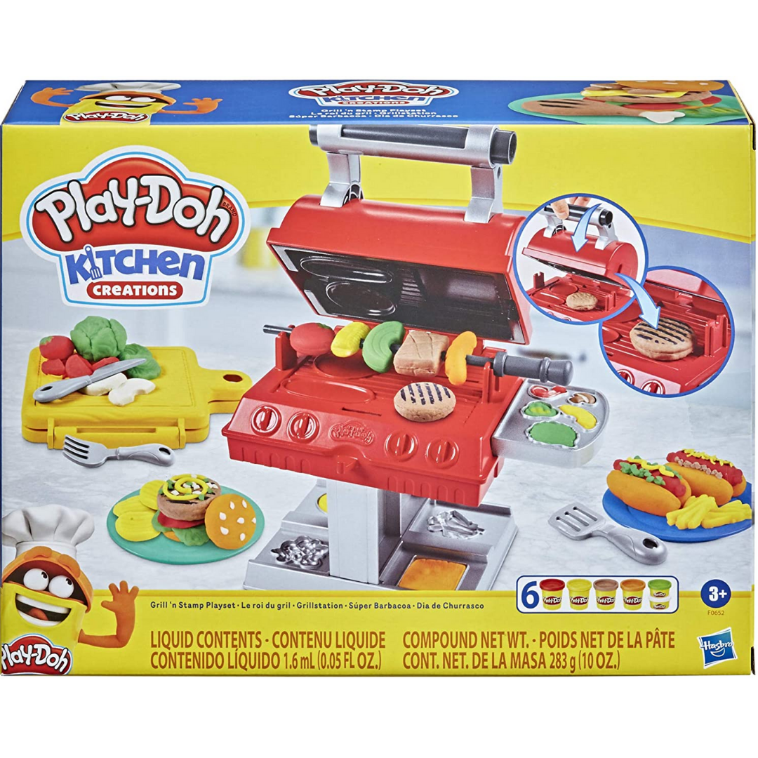 Play-Doh Grill 'n Stamp Playset - The English Bookshop Kuwait