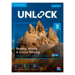 Unlock Level 3 Reading, Writing and Critical Thinking Student's Book with Digital Pack - The English Bookshop Kuwait
