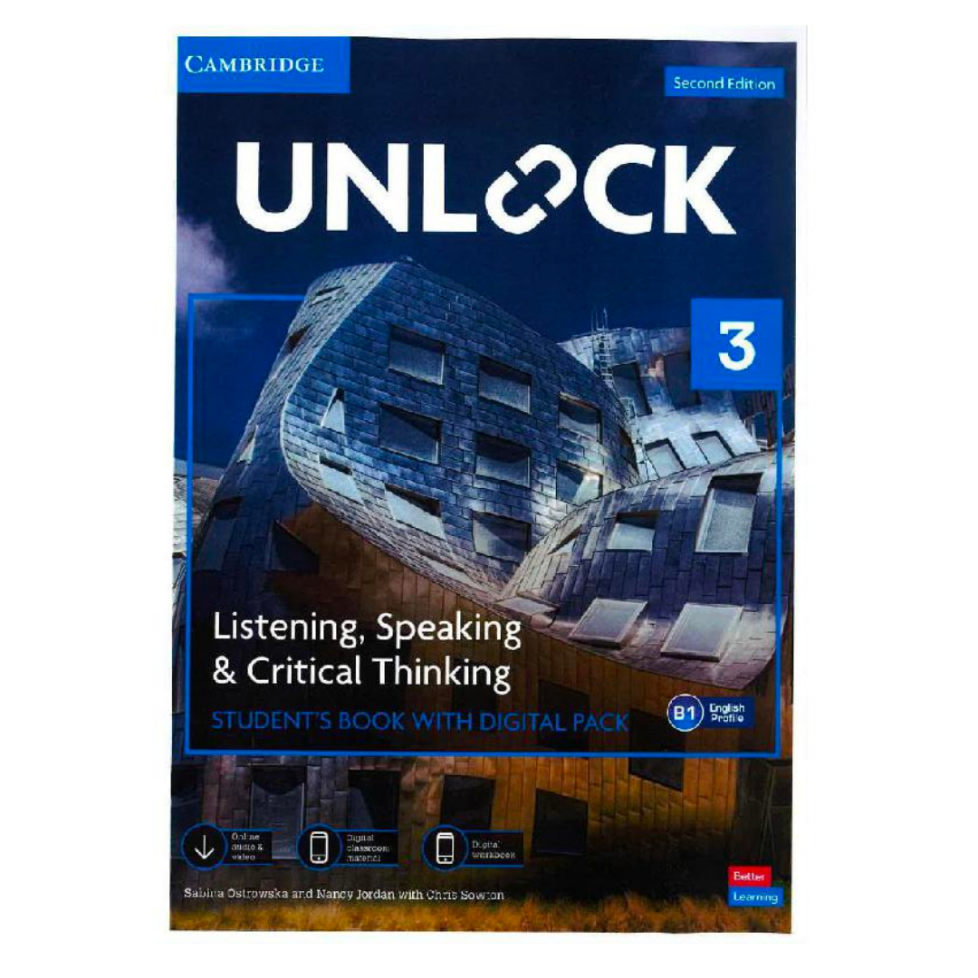 Unlock Level 3 Listening, Speaking and Critical Thinking Student's Book with Digital Pack - The English Bookshop Kuwait