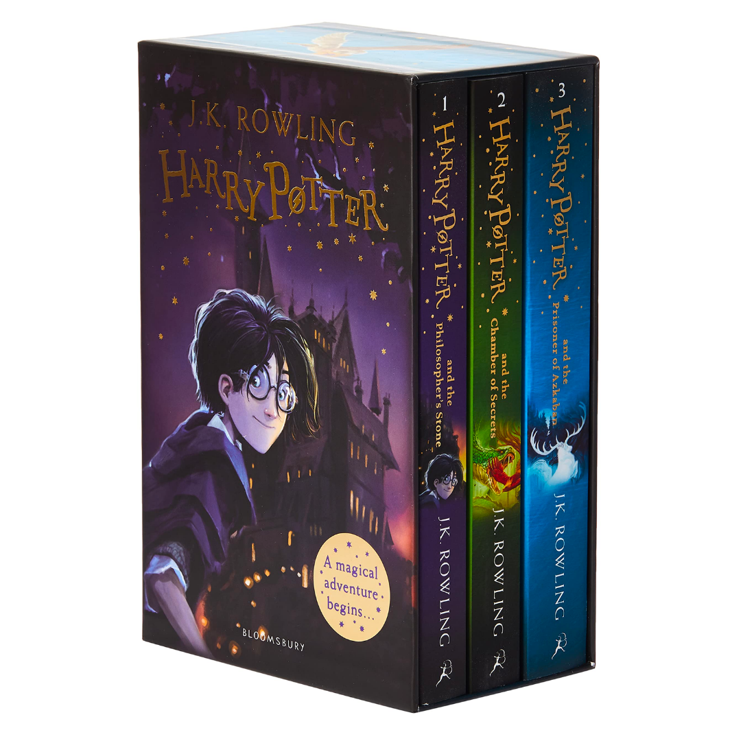 Harry Potter 1 3 Box Set A Magical Adventure Begins The English Bookshop
