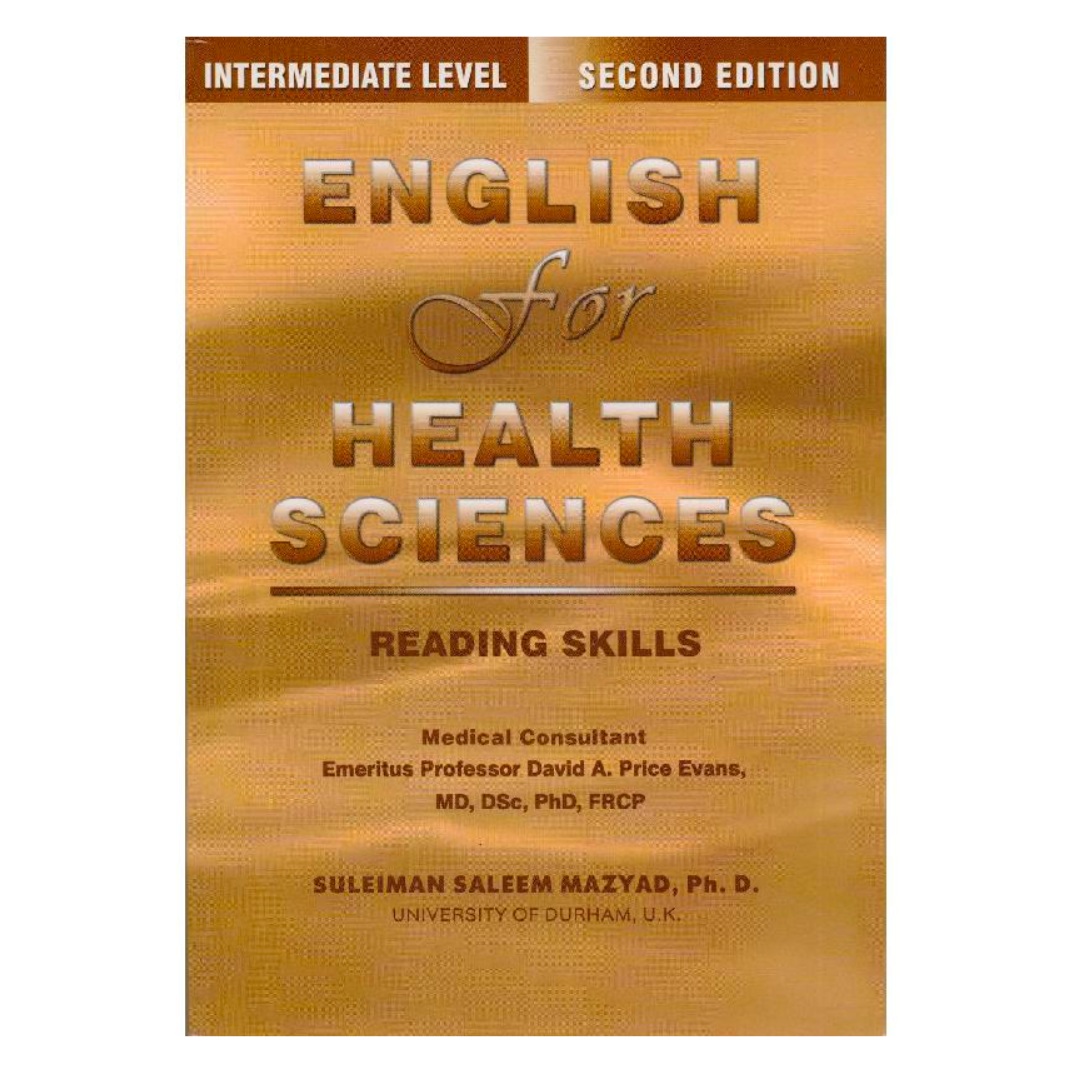 English for Health Science; Reading Skills - The English Bookshop Kuwait