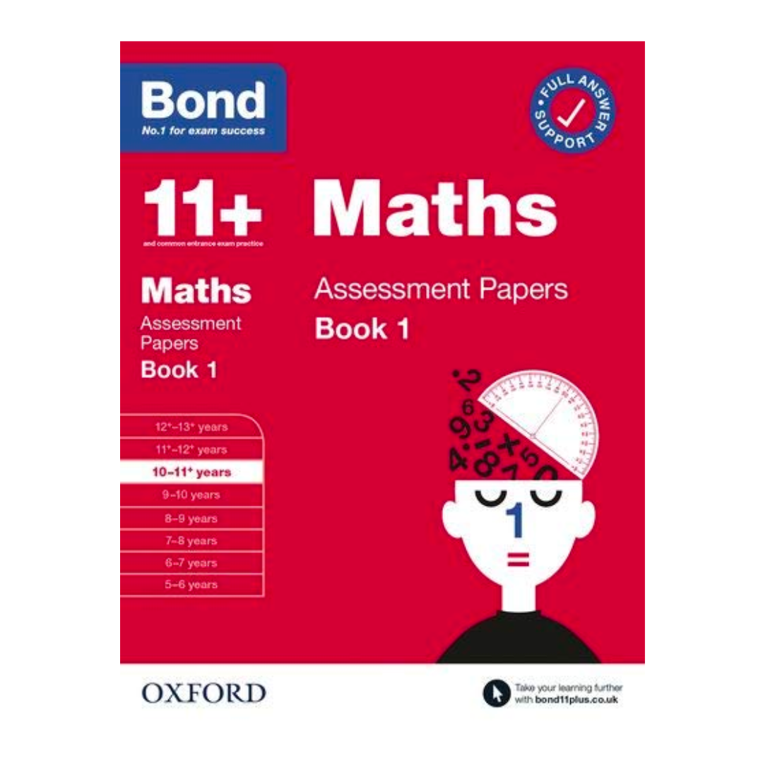 Bond 11+: Maths Assessment Papers 10-11 Years Book 1 - The English Bookshop Kuwait