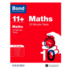 Bond 11+: Maths: 10 Minute Tests: 11-12 Years - The English Bookshop Kuwait