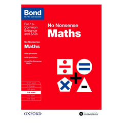 Bond: Maths: No Nonsense: 7-8 Years - The English Bookshop Kuwait