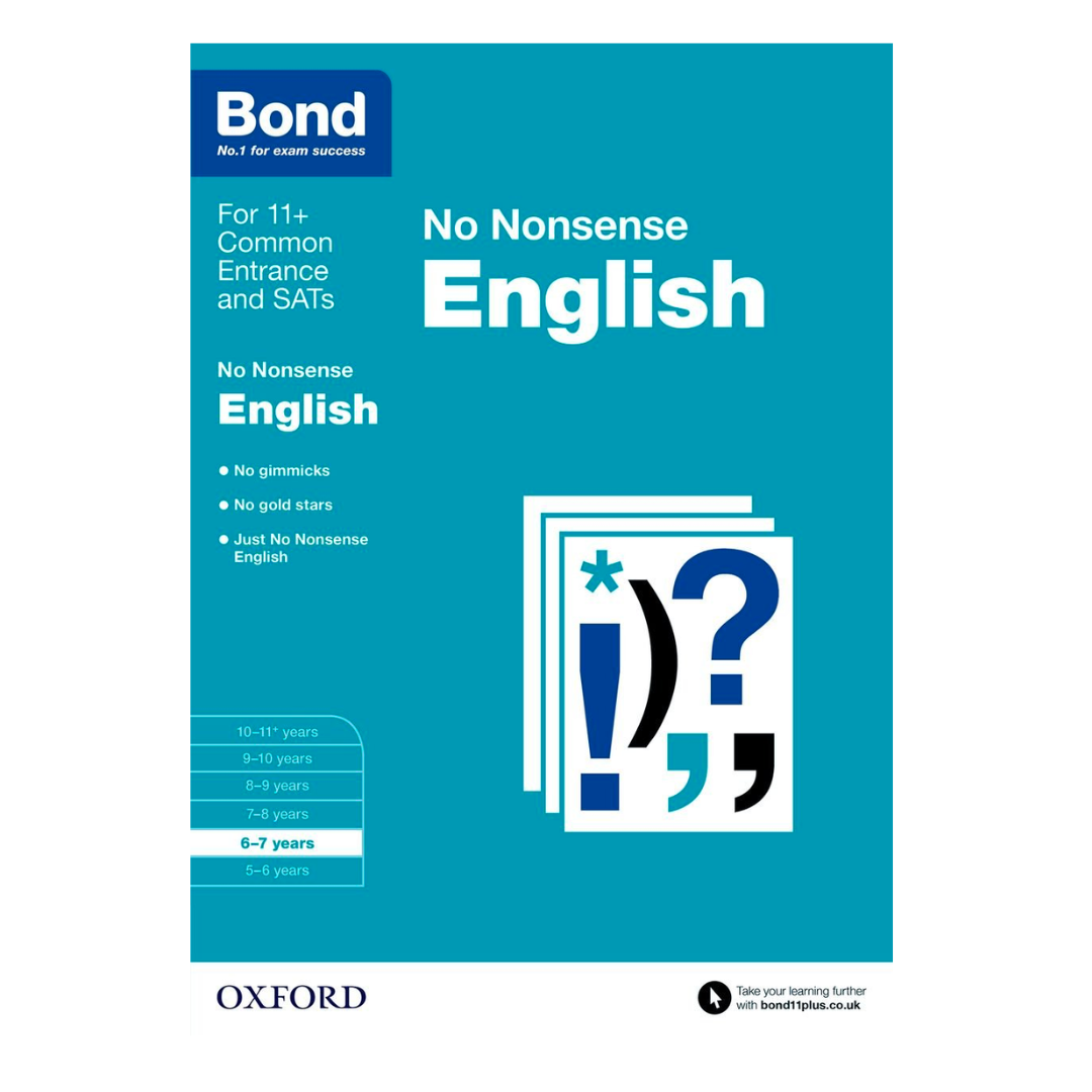 Bond: English: No Nonsense: 6-7 Years - The English Bookshop Kuwait