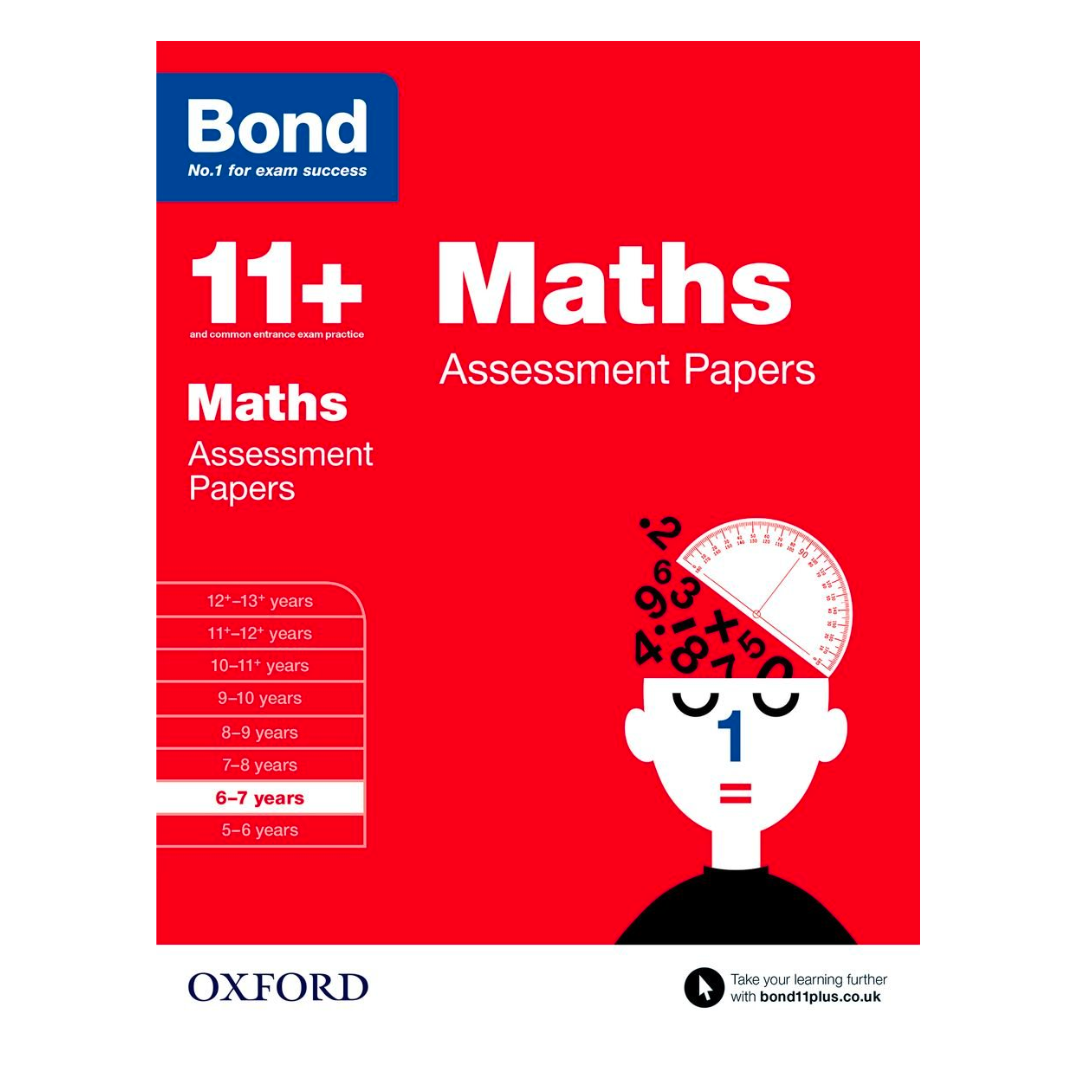 Bond 11+: Maths: Assessment Papers: 6-7 Years - The English Bookshop Kuwait
