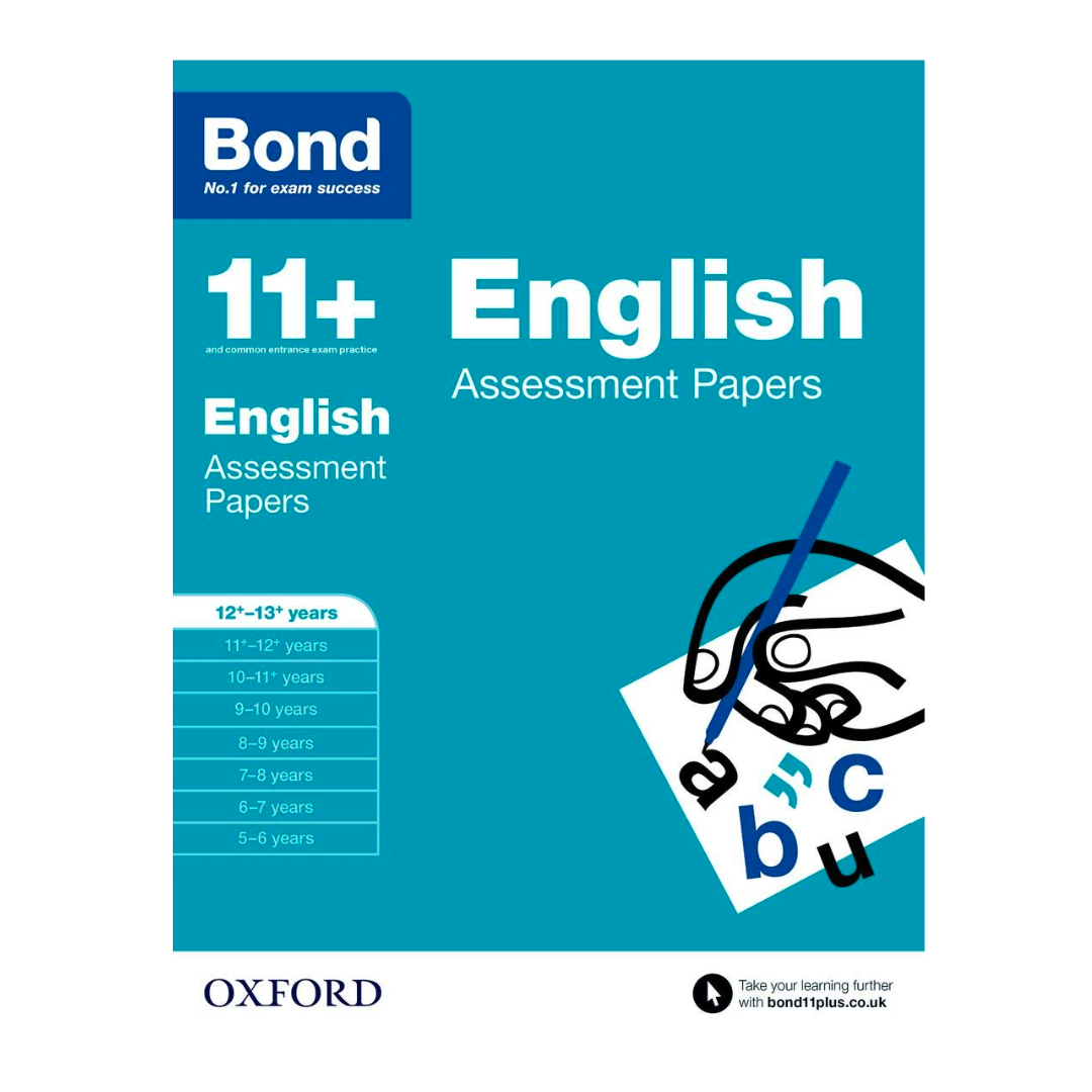 Bond 11+: English: Assessment Papers: 12-13 Years - The English Bookshop Kuwait
