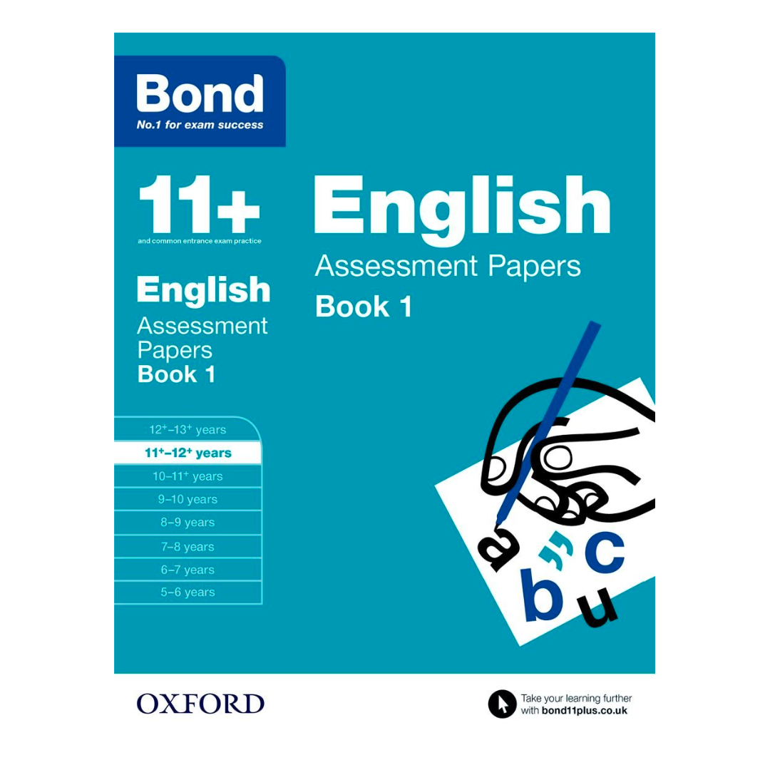 Bond 11+: English: Assessment Papers: 11-12 Years Book 1 - The English Bookshop Kuwait