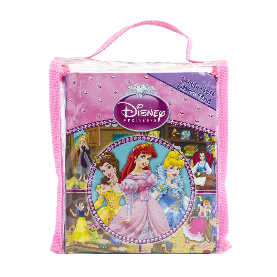 Little First Look and Find -  4 Book Vinyl Bag: Disney Pink: Disney Princess: Princess Magic, Disney Princess, Minnie Mouse: Best Friends, Disney Fancy Nancy - The English Bookshop Kuwait