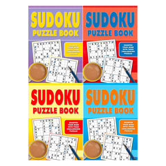 Sudoku Puzzle Books 1-4 - The English Bookshop Kuwait