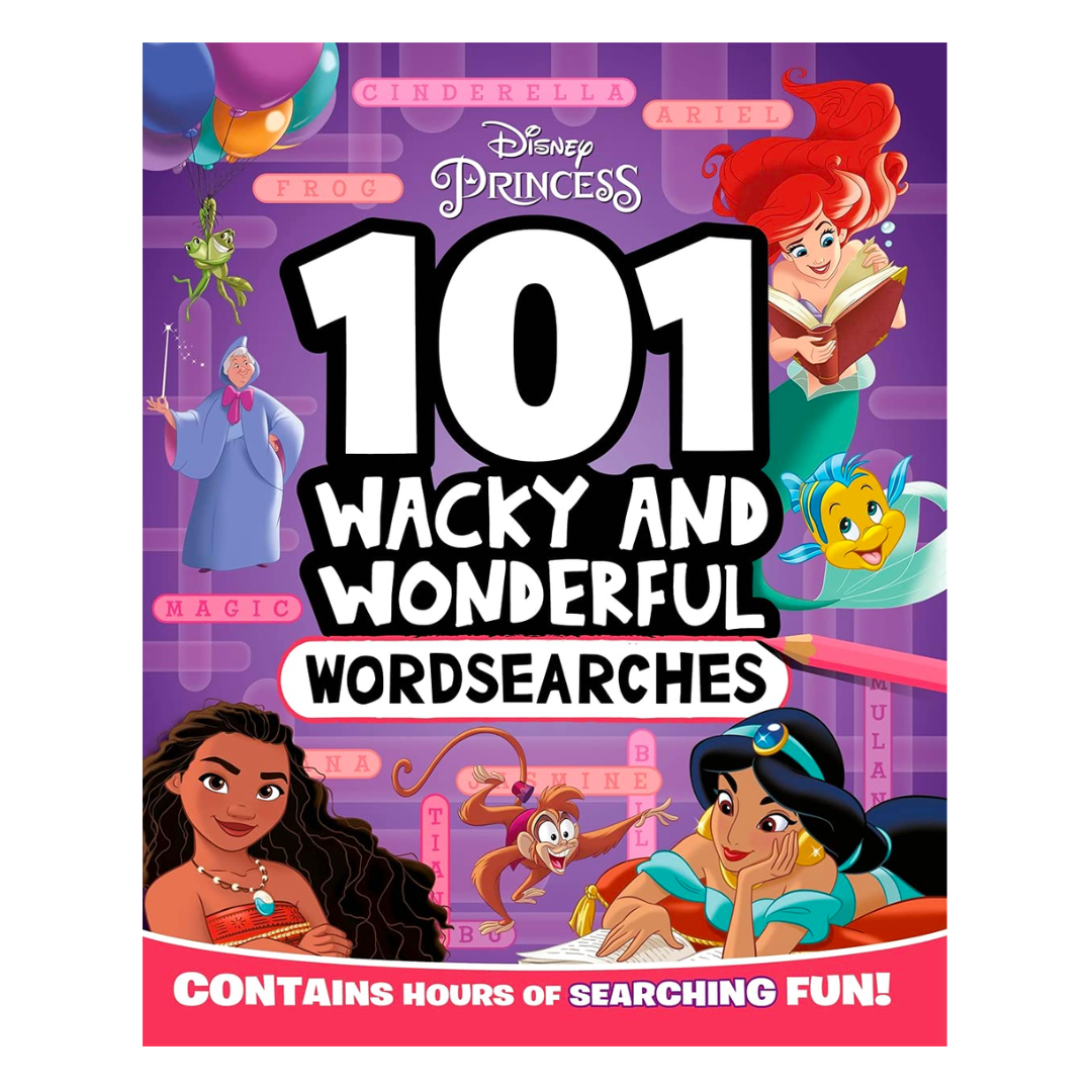 Disney Princess: 101 Wacky and Wonderful Wordsearches - The English Bookshop Kuwait