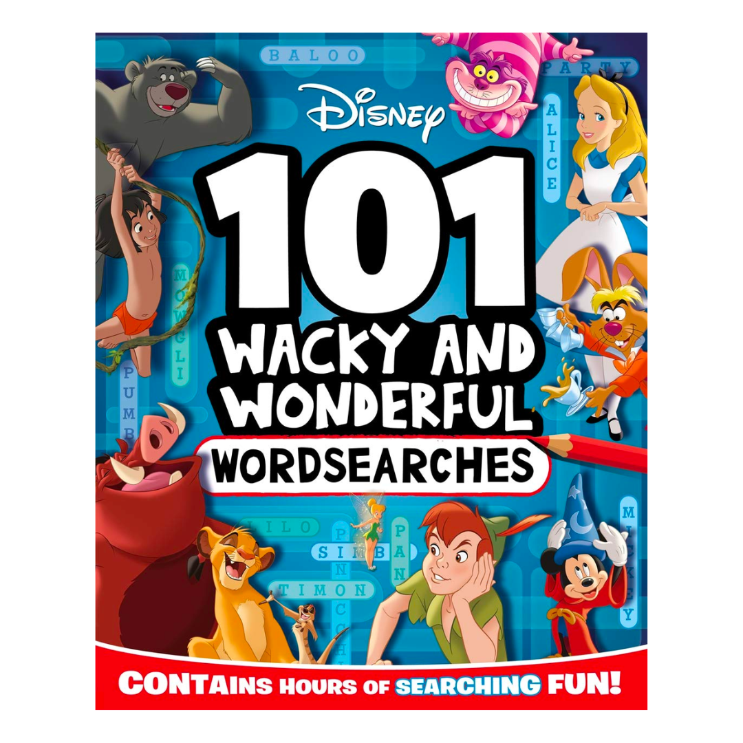 Disney: 101 Wacky and Wonderful Wordsearches - The English Bookshop Kuwait