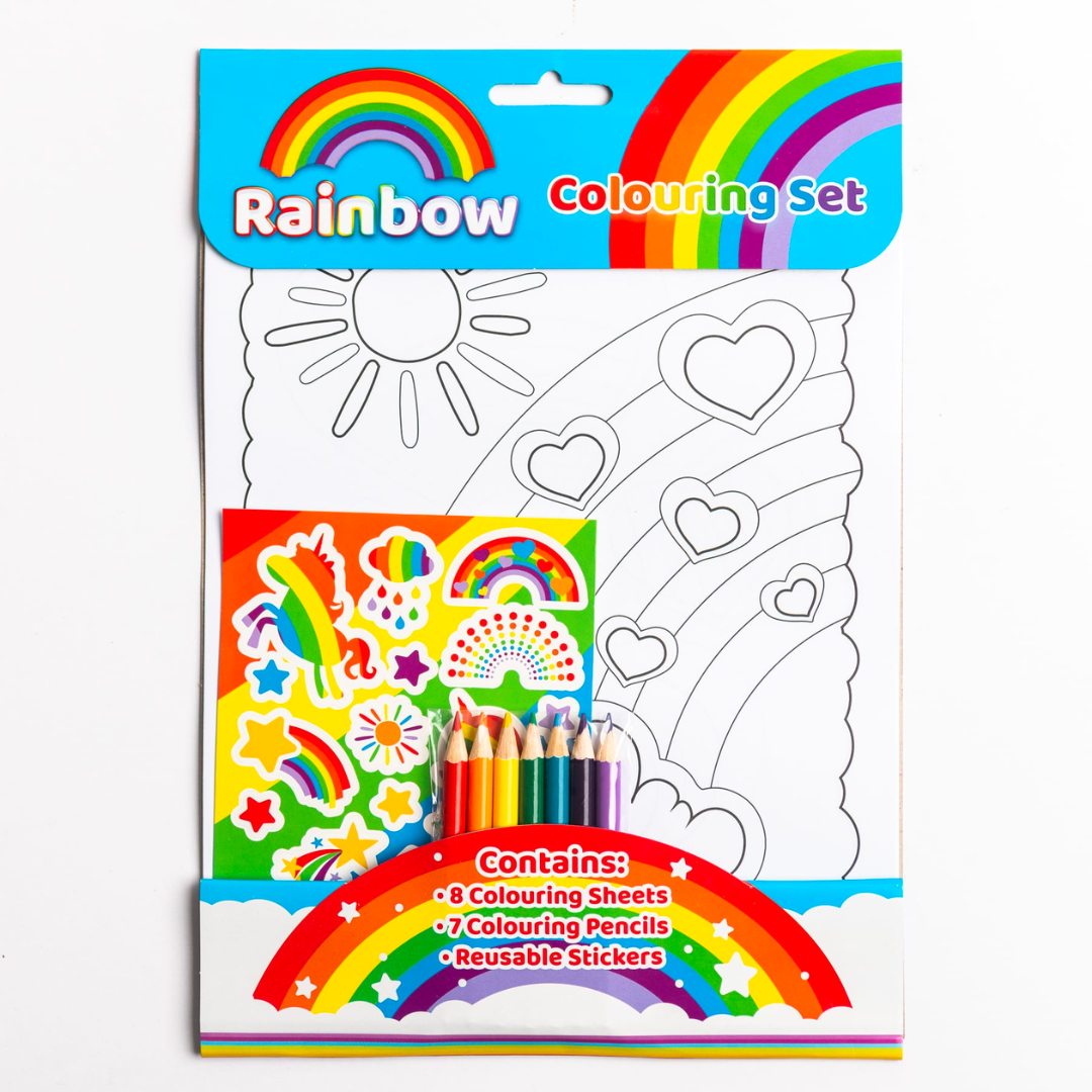 Rainbow Colouring Set - The English Bookshop Kuwait