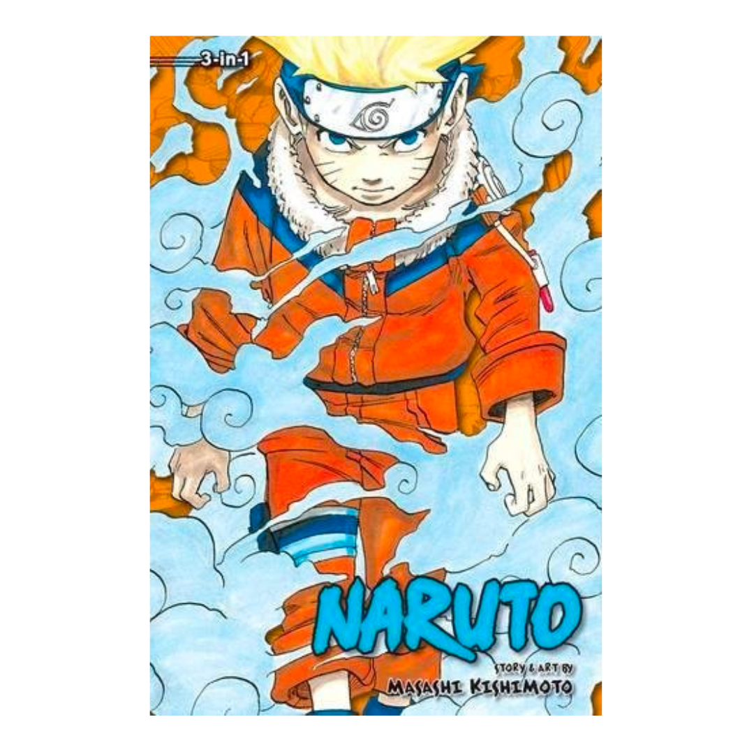 Naruto: 3-in-1 Edition, Vol. 1 (Uzumaki Naruto / The Worst Client / Dreams) - The English Bookshop Kuwait