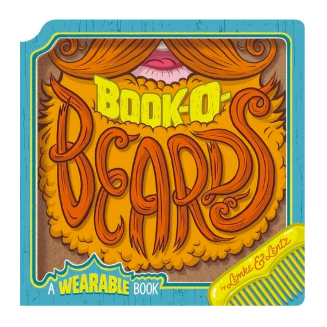 Book-O-Beards: A Wearable Book (Wearable Books) - The English Bookshop Kuwait