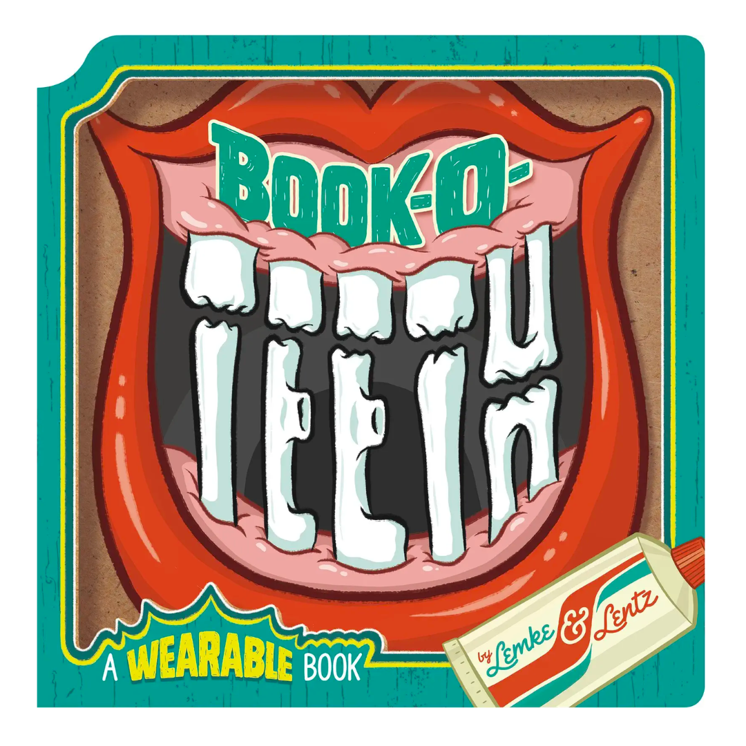 Book-O-Teeth: A Wearable Book (Wearable Books) - The English Bookshop Kuwait