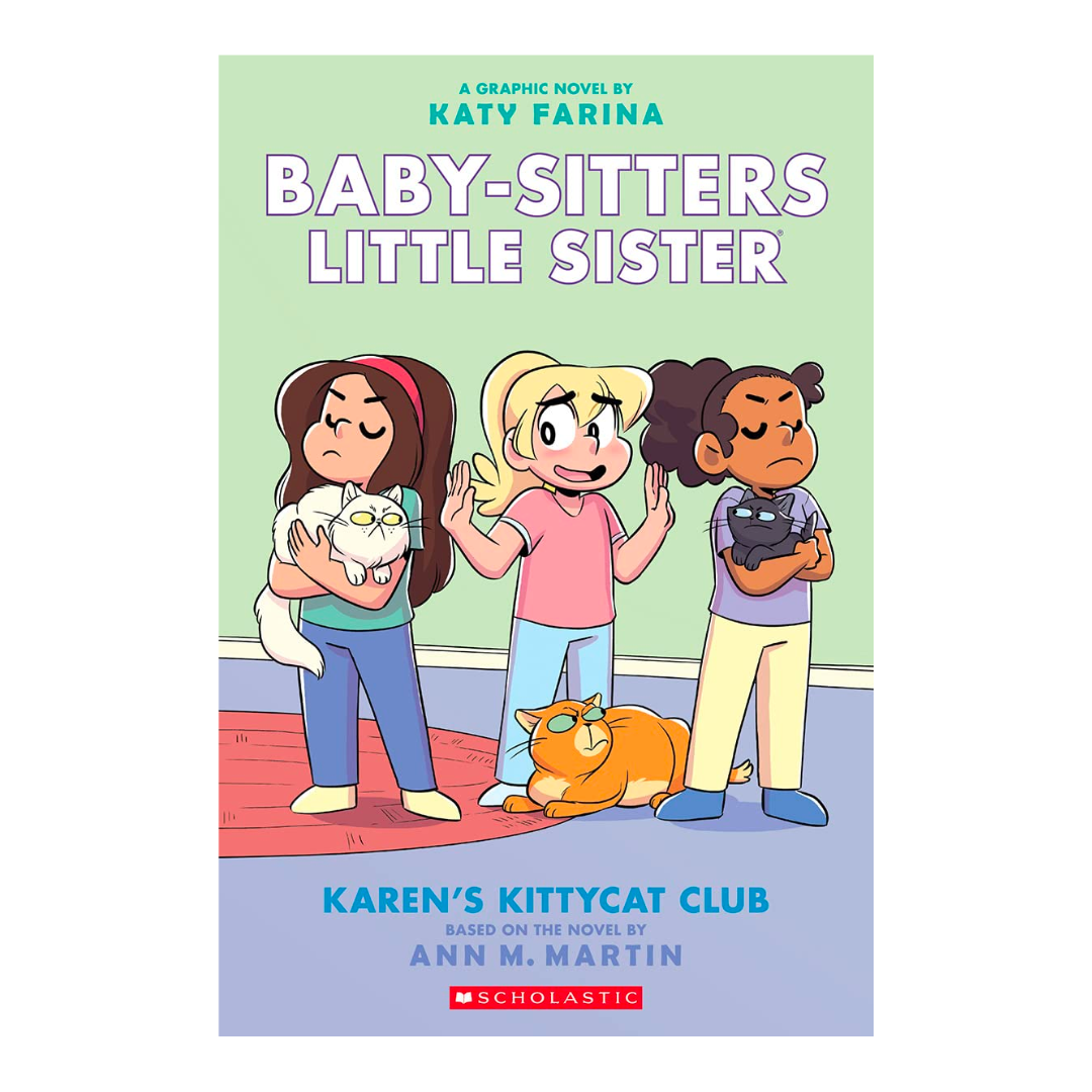 Karen's Kittycat Club: A Graphic Novel (Baby-Sitters Little Sister #4) - The English Bookshop Kuwait