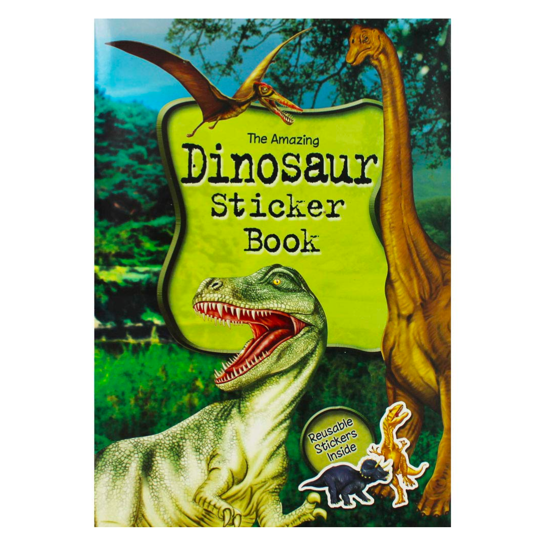 Dinosaur Sticker Book - The English Bookshop Kuwait