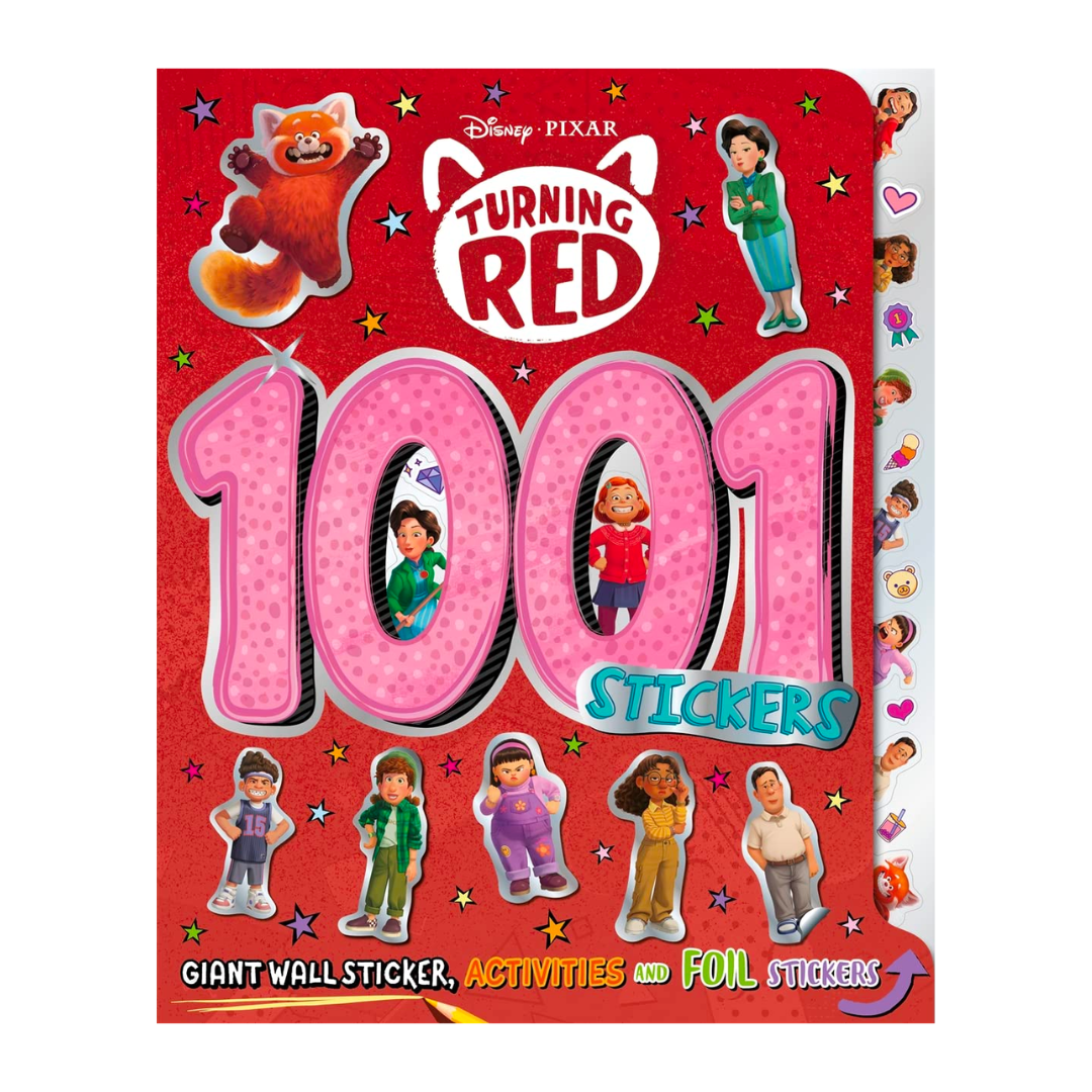 Disney Pixar Turning Red: 1001 Stickers - The English Bookshop Kuwait