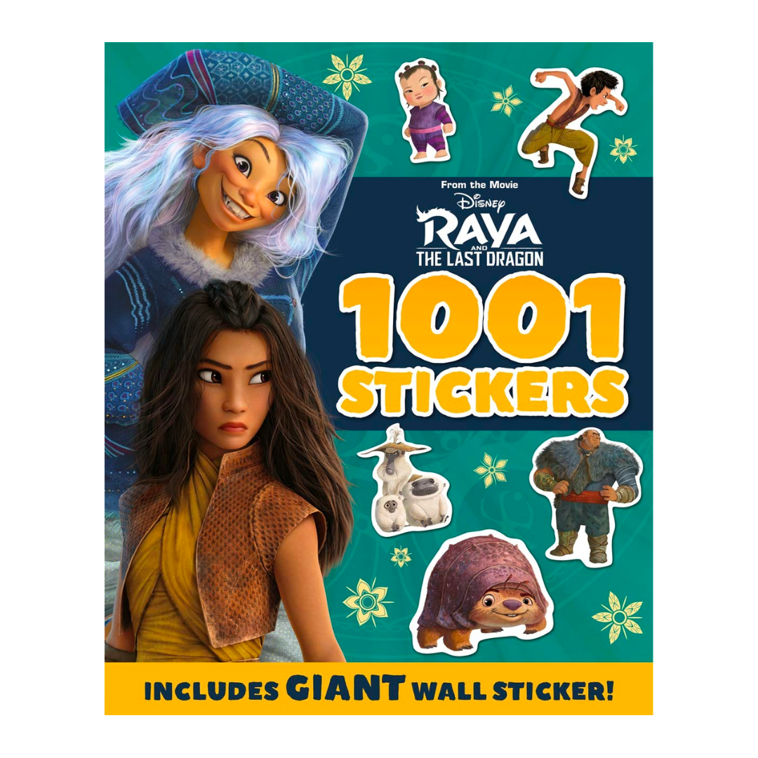 Disney Raya & The Last Dragon: 1001 Stickers - The English Bookshop Kuwait