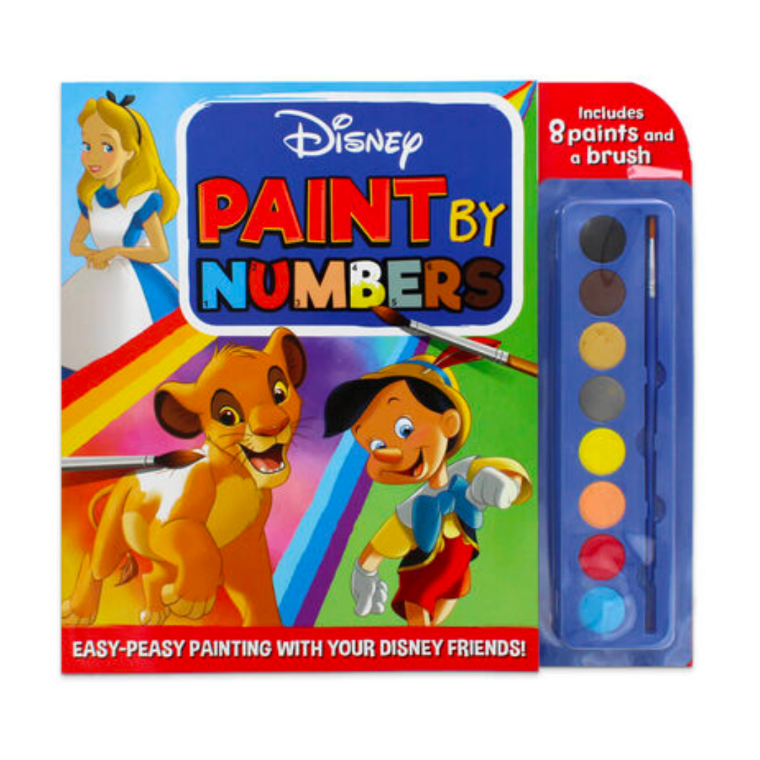 Disney: Paint By Numbers - The English Bookshop Kuwait