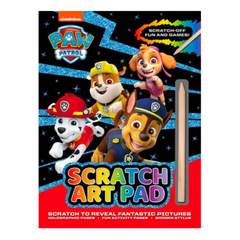 Paw Patrol Scratch Art Pad - The English Bookshop Kuwait