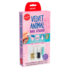 Klutz Velvet Animal Nail Studio Craft Kit - The English Bookshop Kuwait
