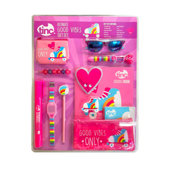 Good Vibes Gift Set - Pink - The English Bookshop Kuwait