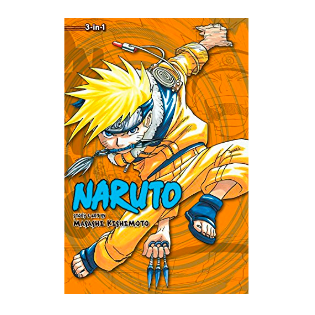 Naruto (3-in-1 Edition), Vol. 2: Includes vols. 4, 5 & 6 - The English Bookshop Kuwait