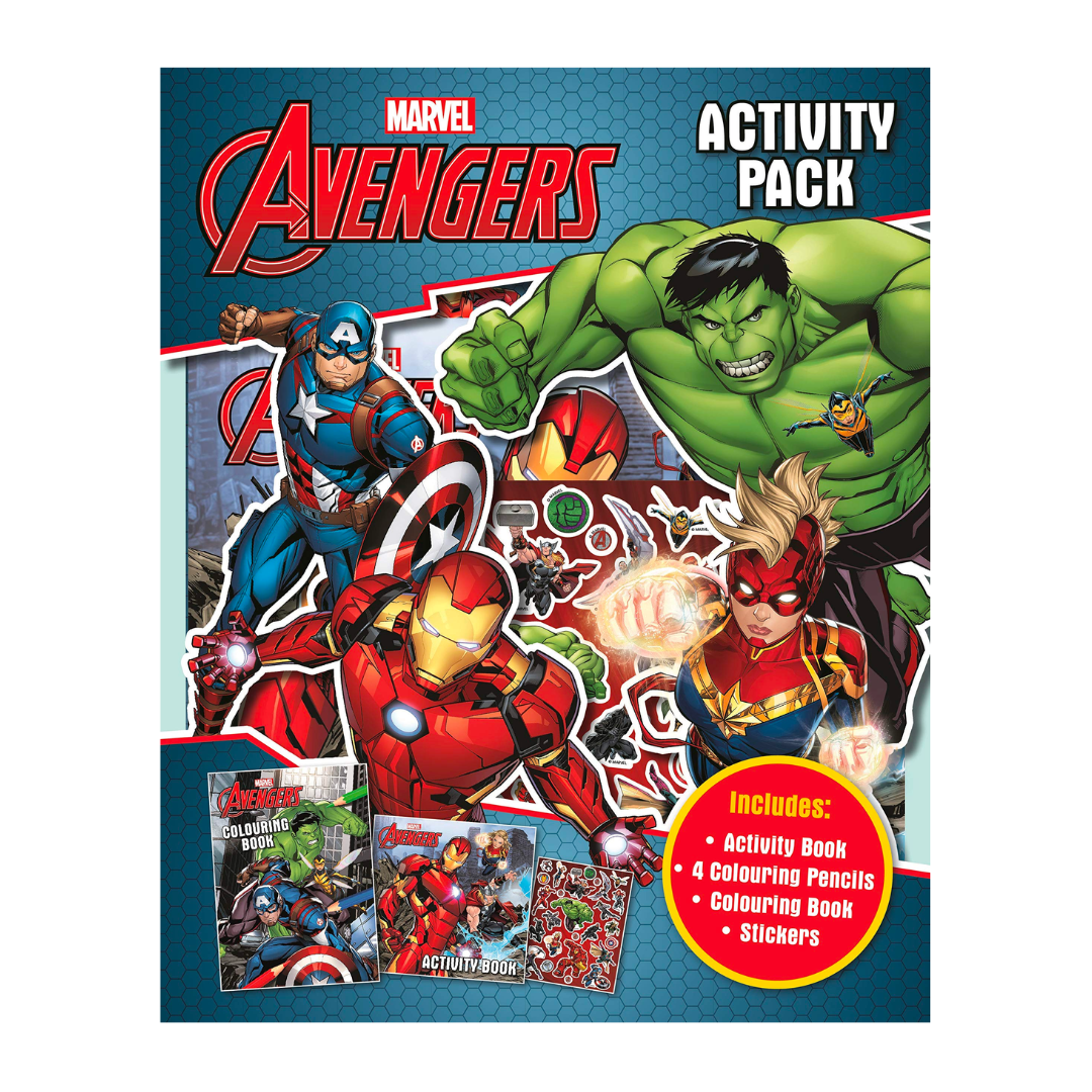 Marvel Avengers: Activity Pack (2-in-1 Activity Bag Marvel) - The English Bookshop Kuwait