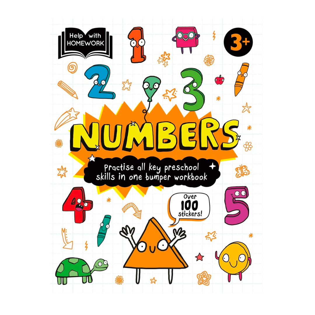 Help With Homework: 3+ Numbers - The English Bookshop Kuwait