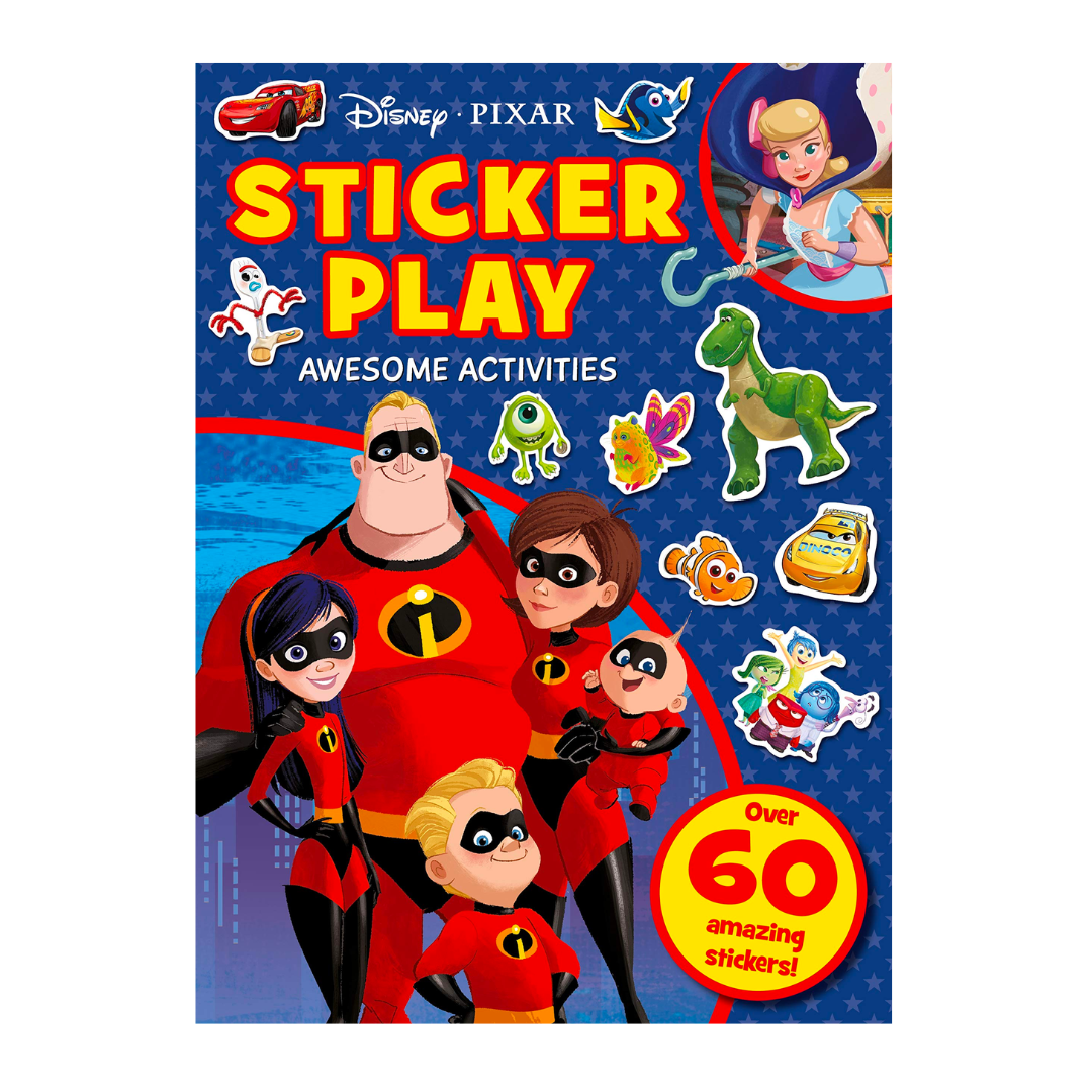 Disney Pixar Sticker Play Awesome Activities - The English Bookshop Kuwait