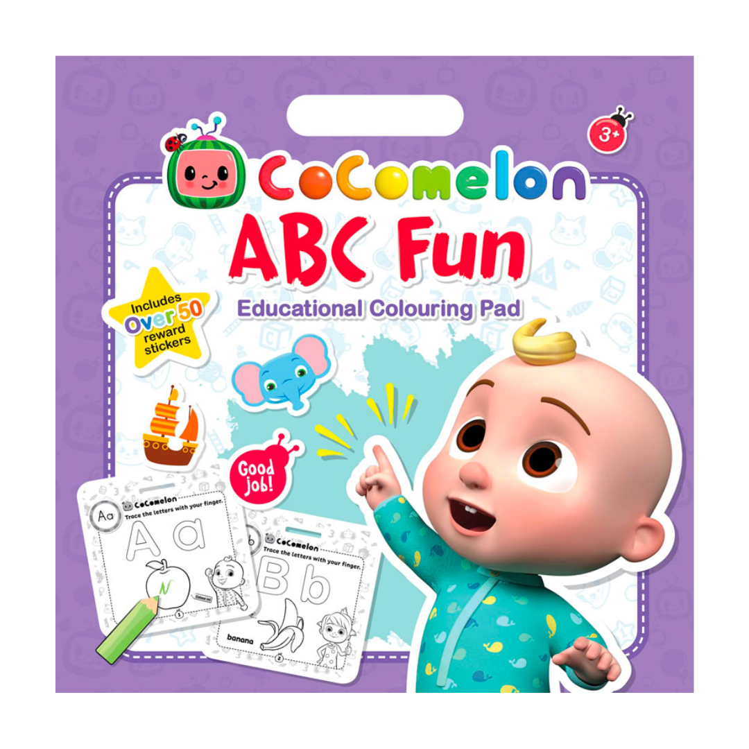 Cocomelon Colouring Pad - ABC - The English Bookshop Kuwait