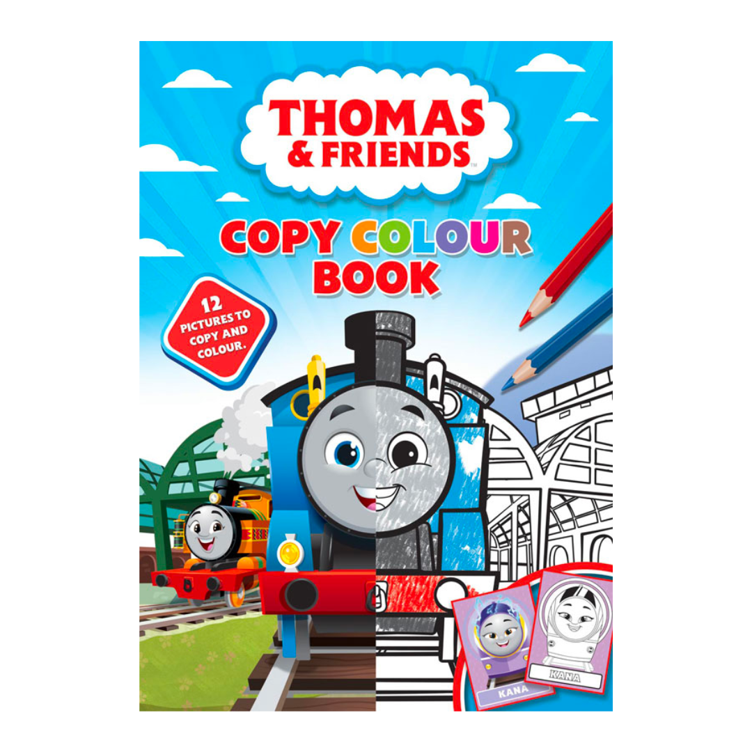 Thomas & Friends Copy Colour Book - The English Bookshop Kuwait