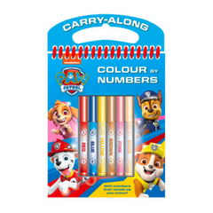 Paw Patrol Colour By Numbers - Set - The English Bookshop Kuwait