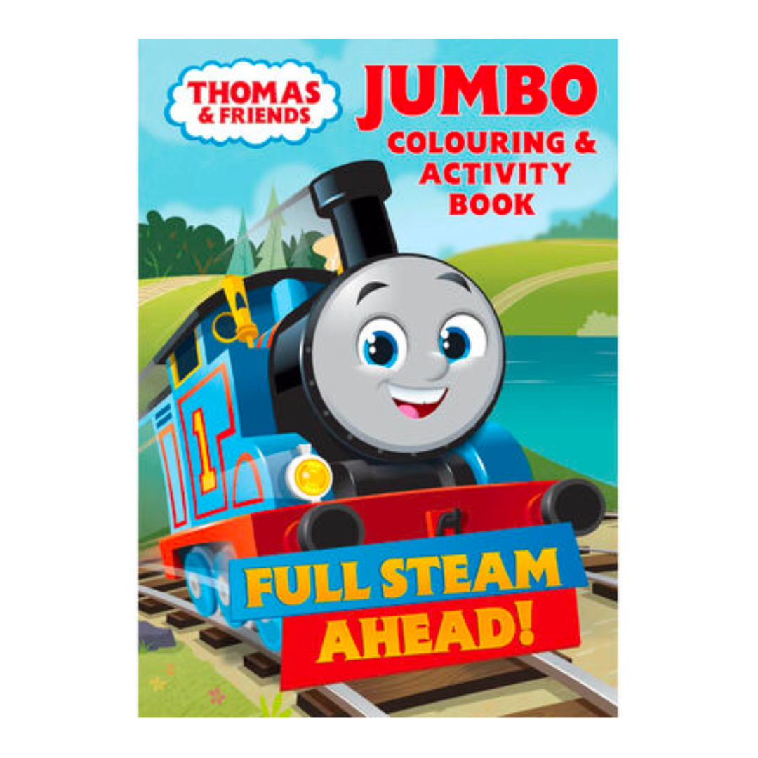 Thomas & Friends Jumbo Colouring Activity Book - The English Bookshop Kuwait