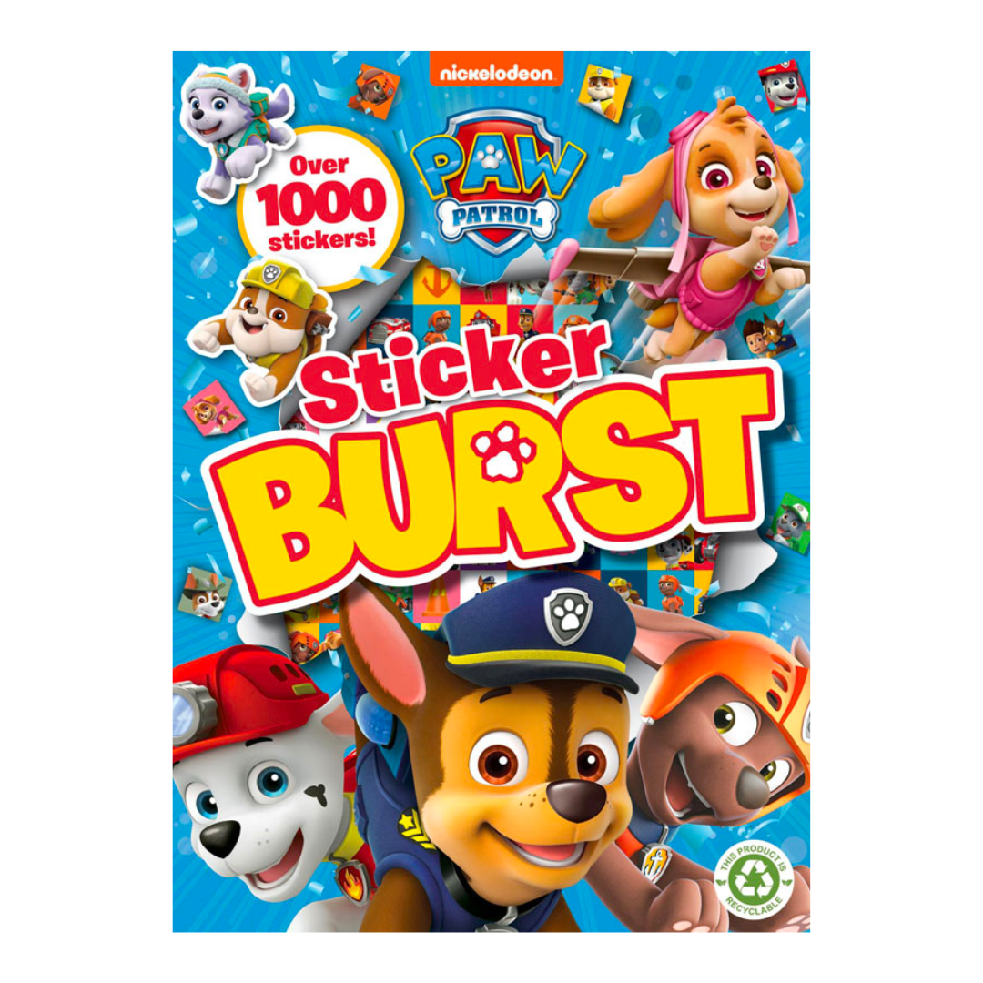 Paw Patrol Sticker Burst - The English Bookshop Kuwait