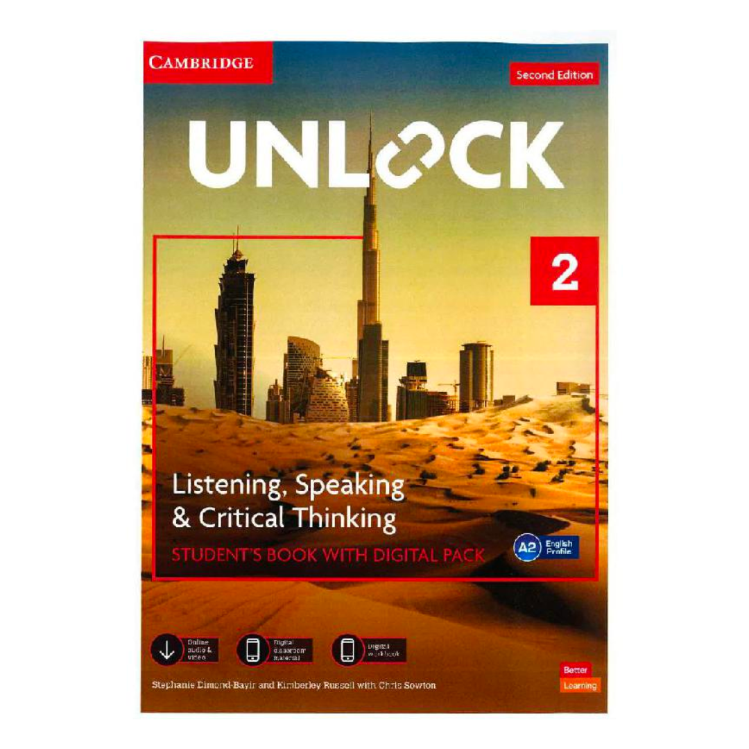 Unlock Level 2 Listening, Speaking and Critical Thinking Student's Book with Digital Access - The English Bookshop Kuwait