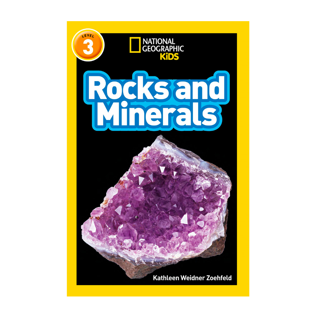 Rocks and Minerals: Level 3 (National Geographic Readers) - The English Bookshop Kuwait