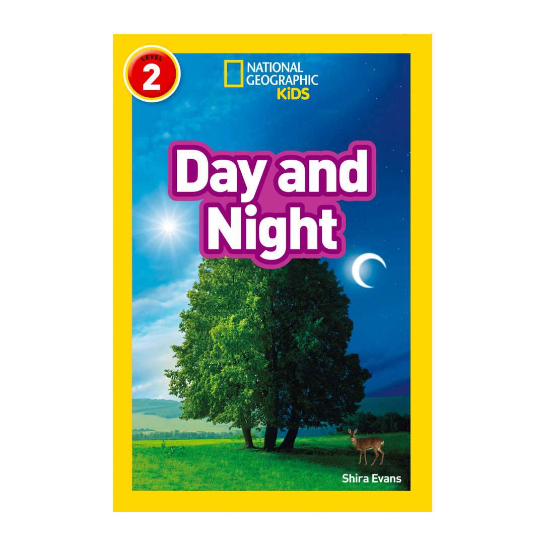 Day and Night: Level 2 (National Geographic Readers) - The English Bookshop Kuwait