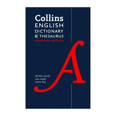 Collins English Dictionary and Thesaurus Essential edition: All-in-One Support for Everyday Use (Collins Essential Editions) - The English Bookshop Kuwait
