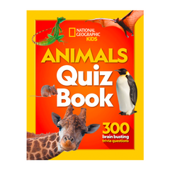 Animals Quiz Book: 300 brain busting trivia questions (National Geographic Kids) - The English Bookshop Kuwait