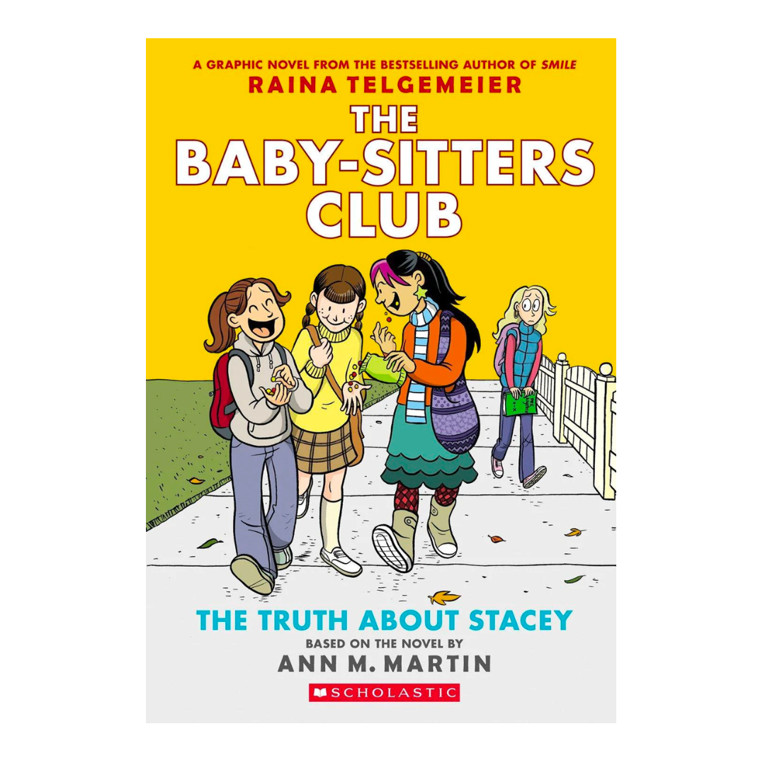 The Truth About Stacey: A Graphic Novel (The Baby-sitters Club #2): Full-Color Edition (The Baby-Sitters Club Graphix) - The English Bookshop Kuwait