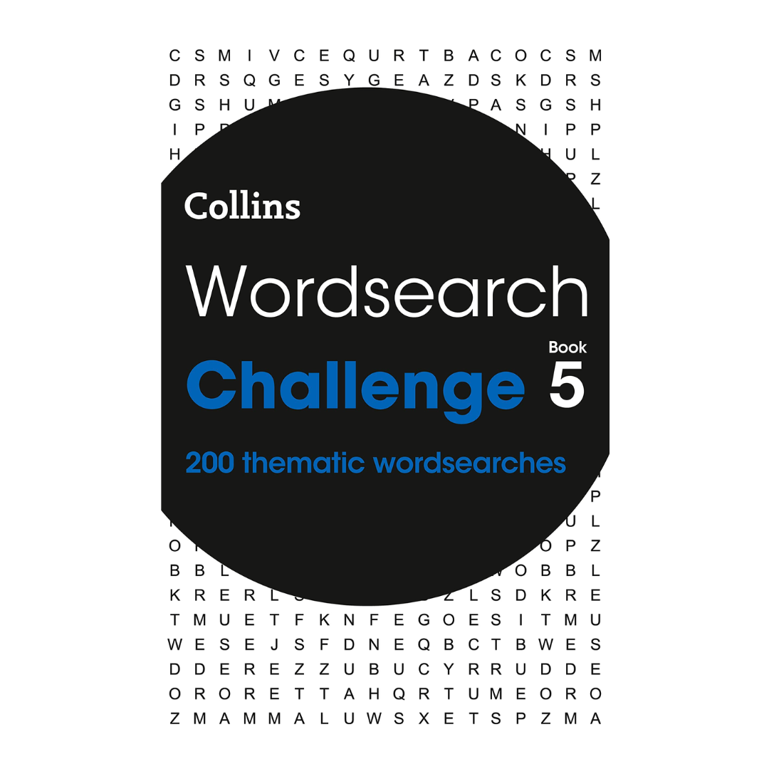 Wordsearch Challenge Book 5: 200 Thematic Wordsearches - The English Bookshop Kuwait