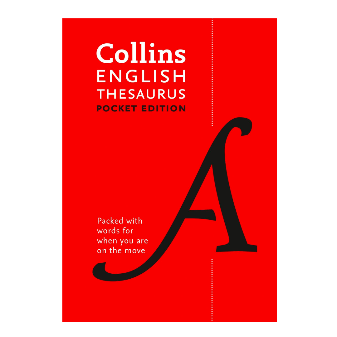 English Pocket Thesaurus: The perfect portable thesaurus (Collins Pocket Dictionaries) - The English Bookshop Kuwait