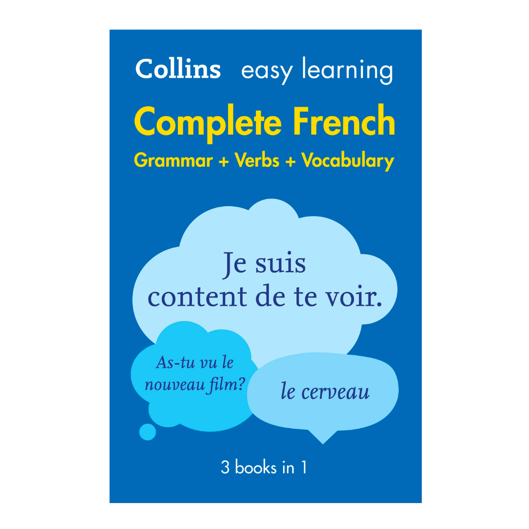 Easy Learning French Complete Grammar, Verbs And Vocabulary (3 Books In 1): Trusted Support For Learning (Collins Easy Learning) - The English Bookshop Kuwait