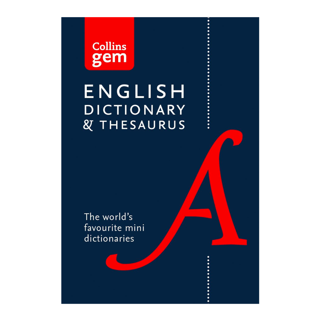 Collins Gem English Dictionary & Thesaurus - The English Bookshop Kuwait